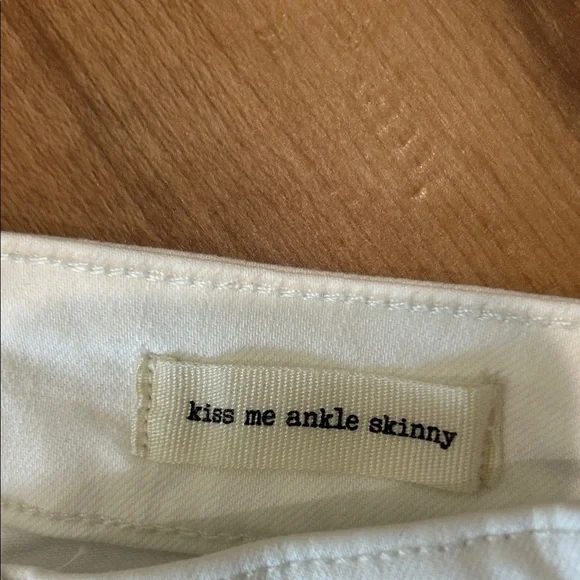 Jessica Simpson White Skinny Jeans - Picture 3 of 6